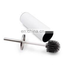 Plastic Accessories Holder Black Containers Stand Cleaner Moulds Silicone Stainless Steel Dispenser Brush Toilet thumbnail-4