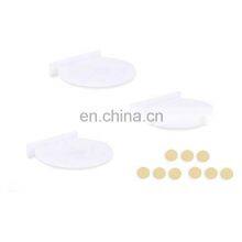 Little Circle Wall Decor Adhesive Floating Shelves White Acrylic Action Figure Collectibles Toy Organizers Storage Stand