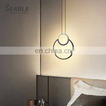 Unique Style Indoor Decoration Aluminum Acrylic 24W 48W Hotel Bedroom Modern LED Chandelier Light thumbnail-5