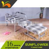 Hospital Extra Metal Folding Bed Chair thumbnail-3
