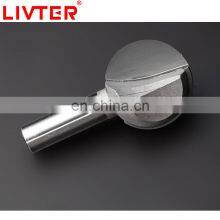 YUESHEN Round Bottom Linear Cutter Durable Noise Reduction 1/4 Woodworking Cutter Milling Cutter thumbnail-3