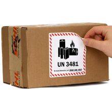 UN3841 Label Lithium Battery Labels Caution Shipping Labels thumbnail-5