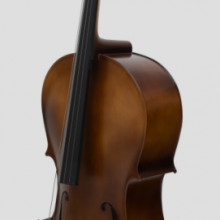 INNEO Cello -Linden Plywood Cello Set with Carbon Fiber Tailpiece