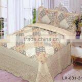 Cotton Patchwork Block Printed Quilting Quilt Bedding Set thumbnail-6