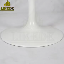 White Tulip Base Tea Table With Low Coffee Tables Metal Furniture Legs thumbnail-5