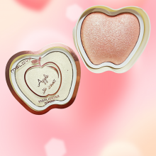 Factory OEM Apple Shape Make up Face Shimmer Highlighter Baked Powder Glow Loose Makeup Highlighter Powder Polvo De Cara thumbnail-5