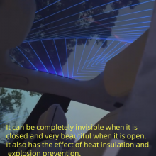 Luminous Car Window Film, Car Glass Film thumbnail-4