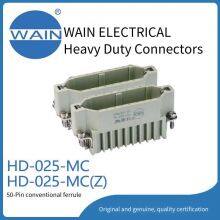 Wain Heavy-duty Connector Hd-025-mc(z) 50-pin Ultra-high-density Core Rectangular Connector Aviation Plug thumbnail-1