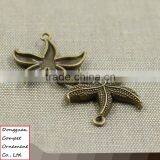 Factory Direct Sale Starfish Zinc Alloy Pendant thumbnail-2