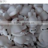 Glow in the Dark Baymax Characeter Mascot Football Baymax Keychain PVC thumbnail-2