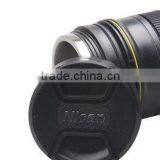 Elastic Black Lens Mug/Lens Cup 24-70mm for Nikon With Stainless Steel Liner thumbnail-1