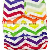 New products ultra thin hook and loop fastener cloth diaper for baby
