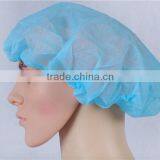 Wholesale Disposable Nonwoven Bouffant Cap for Doctor and Nurse