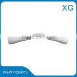 PP Rubber Flexible Waste Hose 40 for Wash Basin/Bathroom Cesspipe Drain Pipe/plastic Corrugation Chrome Coated Hose for Kitchen thumbnail-1