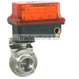 electrical sanitary butterfly valve