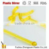 Cute Diamond Shape Plastic Stirrer Craft for Business Gift
