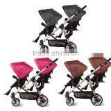 Deluxe Double Baby Stroller,single/double Baby Pram Convertible ,with Car Seat Quality Choice