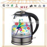1.7L Glass Color Changing Tea Kettle thumbnail-1