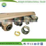 Floor Heating Manifold Under PN16 Pressure With Frame Manifold Gauge Set by Automatic or Manual Power 220v thumbnail-2