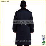 High Quality Custom Winter Long Padded Jakcet Military Security Uniform Overcoat thumbnail-3
