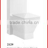 Sanitary Item Washroom Siphonic One Piece Square Toilet 2129 thumbnail-2