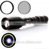 C REE 10W LED Zoomable Flashlight 2000LM thumbnail-6