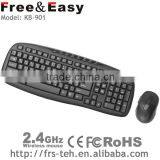 2016 Best Brand Multimedia Optical Wireless Mouse and Keyboard