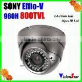 Varifocal Sony 2.8-12mm Camera Lens Super WDR Function 36pcs Led IR-Cut Video Camera CCD Chip Security Camera Systems thumbnail-3