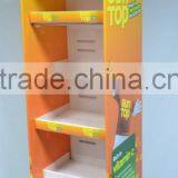 Customized Juice Cardboard Cooler Display Stand for Supermarket Promotion