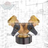 Brass Quick Coupling of Y Pattern Manifold