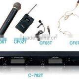 Collar-worn, Headset, Wireless Microphone C-782T