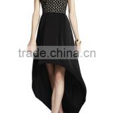 Summer high -low strapless bustier dress sexy pictur women with dress
