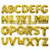 Gold and Silver Alphabet Balloons, Aluminium Foil Letter Balloons Quality Choice thumbnail-5