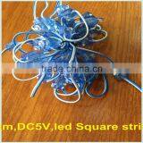 2016 Promotion RGB or Single Color Wedding Party Outdoor Solar String 9mm 50leds Christmas Light thumbnail-5