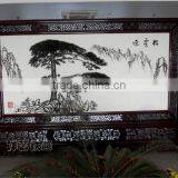 Wuhu Iron Picture Iron Yingkesong Large Mahogany Wall Painting Housewarming Anniversary