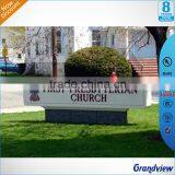 Outdoor Illuminated Monument Pylon Sign thumbnail-5