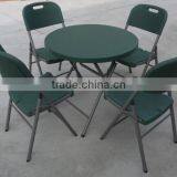 New Collection of the Round Folding Coffee Table Set thumbnail-4
