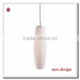 Glass Bulb Pendant Lamp in White Painted Color thumbnail-1