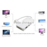 Mini DP to VGA /DVI and HD MI With Audio Adapter thumbnail-3