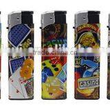 Good Quality Refillable or Disposable Transparent Electric Lighter thumbnail-4