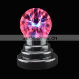 High Quality Desktop Family Decoration 3.5 Inch Plasma Light With Butterfly