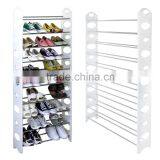 Black Color Simple Modern Girls Shoe Rack Ladies Shoe Rack thumbnail-5