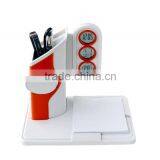Notepad Calendar Penholder and 7-color Flash Notepaper Penholder