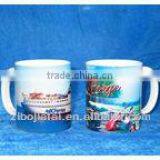 JT-7102 Ceramic Straight Shape Sublimation Coated Mug for Thermal Transfer Printing thumbnail-1