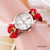 New Classic Geneva Ethnic Braided Analog Quartz Chain Roman Numerals Lady Watch thumbnail-4