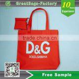 2016 Wholesale Nylon Foldable Shopping Bags Easy Carry Reusable Candy Color Nylon Shopping Bag,Waterproof Nylon Foldable Bag thumbnail-5