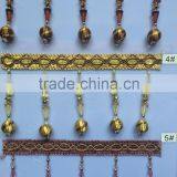 [YZLACE] Tassels Lace Curtains Wholesale 10094 thumbnail-2