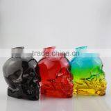 Wholesale Crystal Skull Wine Bottle Whiskey Glass Bottle Shaped Glass Bottles thumbnail-2