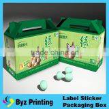 COLORED MAILER PACKING BOX FOLDABLE