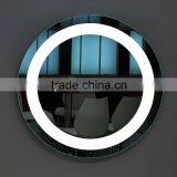 T9 Fluorescent Circle Illuminated Backlit Bathroom Mirror thumbnail-2